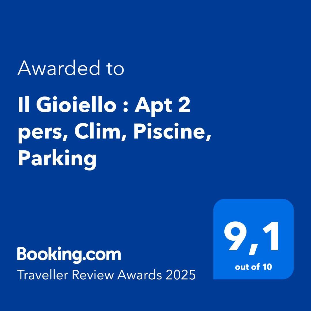 Il Gioiello : Apt 2 Pers, Clim, Piscine, Parking Antibes Esterno foto